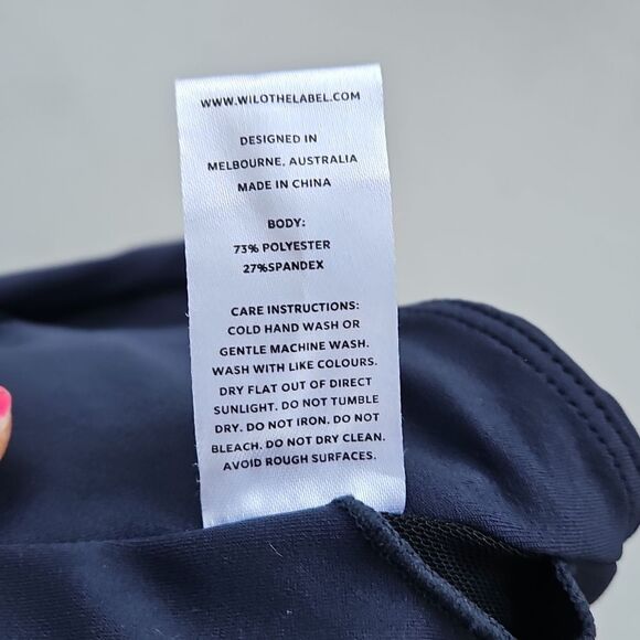 Wilo The Label Navy Blue Sports Bra L - Picture 4 of 5